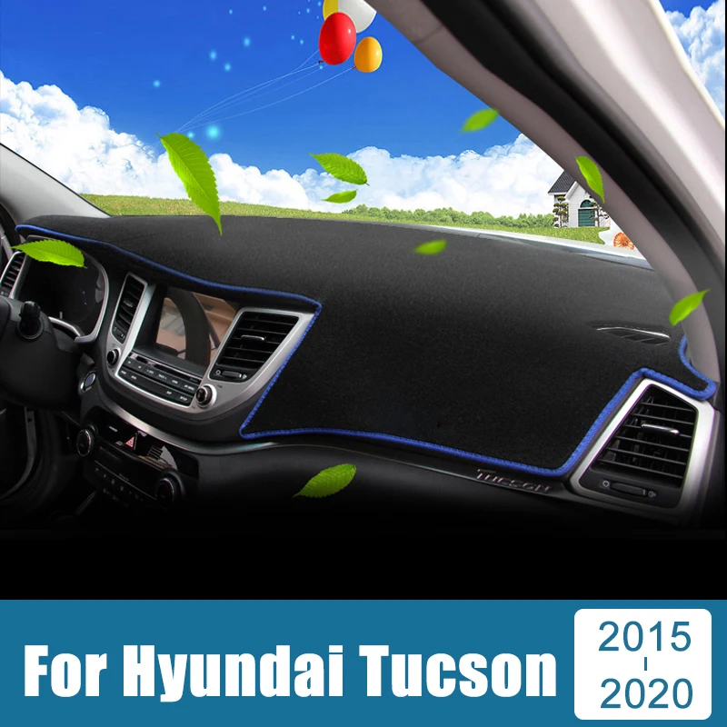 Крышка приборной панели автомобиля Избегайте света Pad Приборная панель Коврики