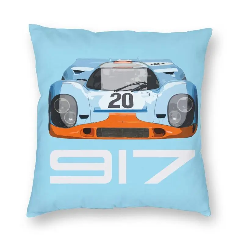 

Racing Is Life Cushion Cover Custom Decorative Pillow Case Square Classic Sportscar Cushion Cover for Sofa 45x45cm