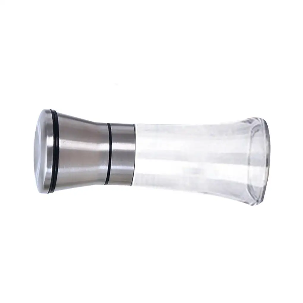 

Stainless Steel Mill ABS Spice Salt and Pepper Grinder Kitchen Accessories Cooking Tool Portable Kitchen Tool 120ML