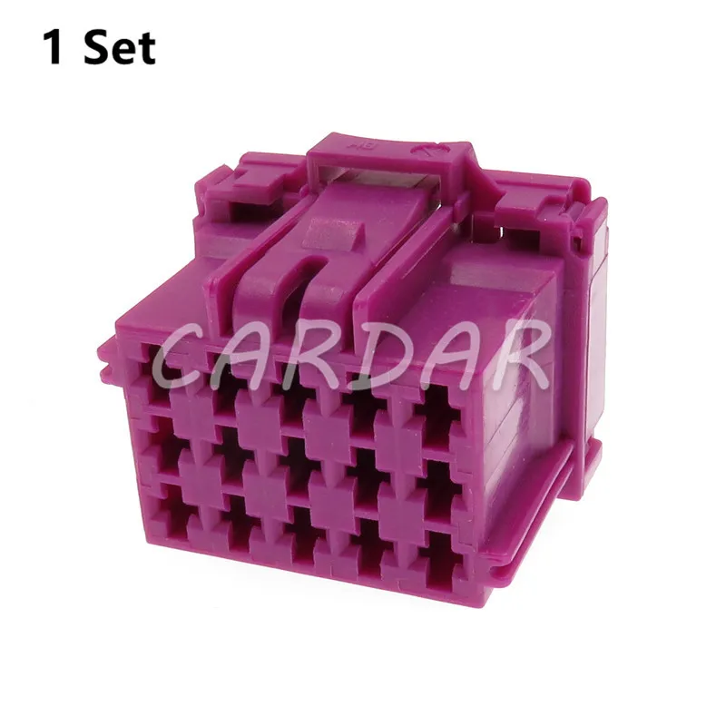 

1 комплект 15-контактный 8-968973-1 автомобильный аудио разъем для усилителя провода Кабельный разъем