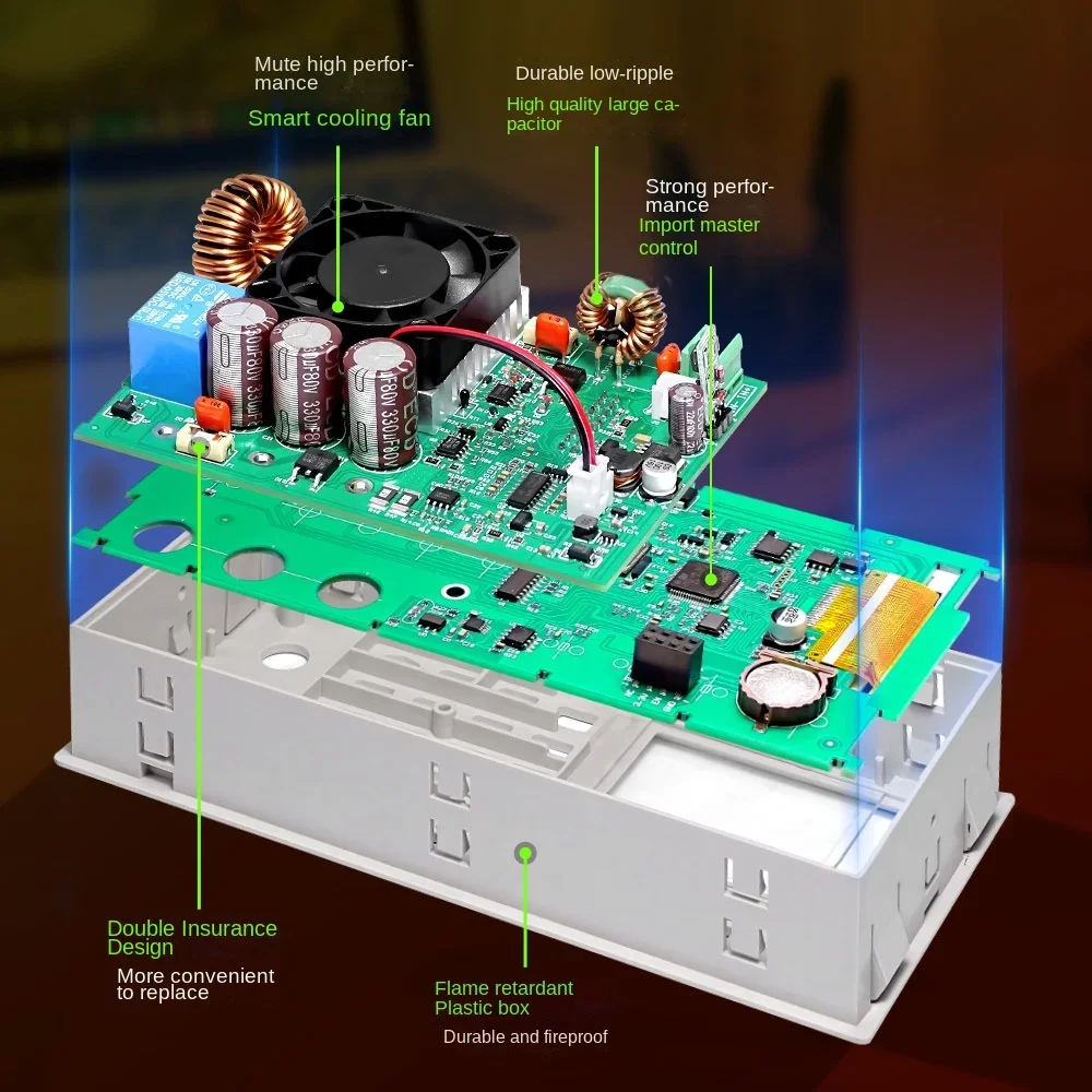 RD6006 цифровой переключатель управления регулируемый источник питания