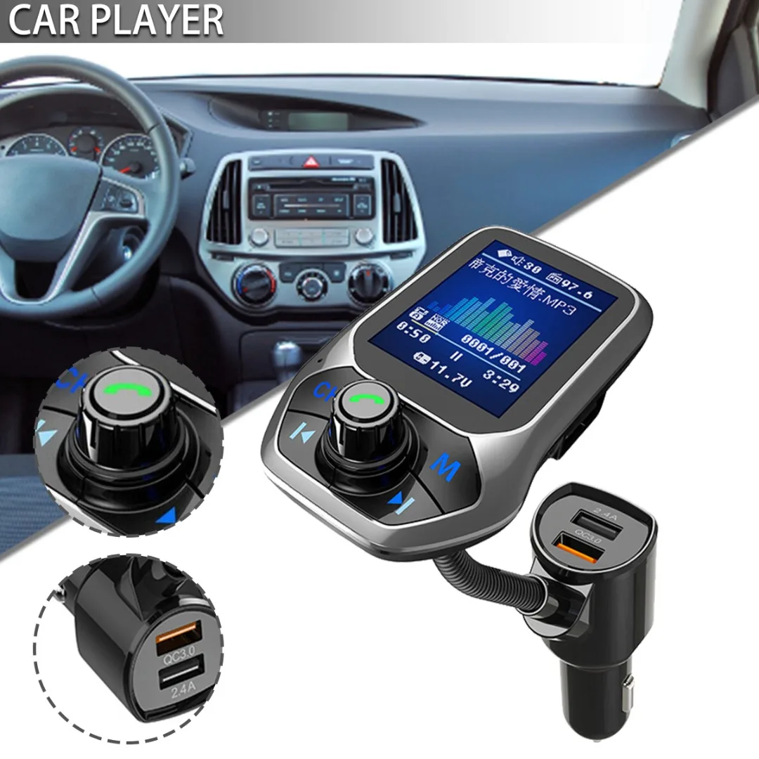 

1 шт., Автомобильный MP3-плеер с поддержкой bluetooth, 1,8 дюйма
