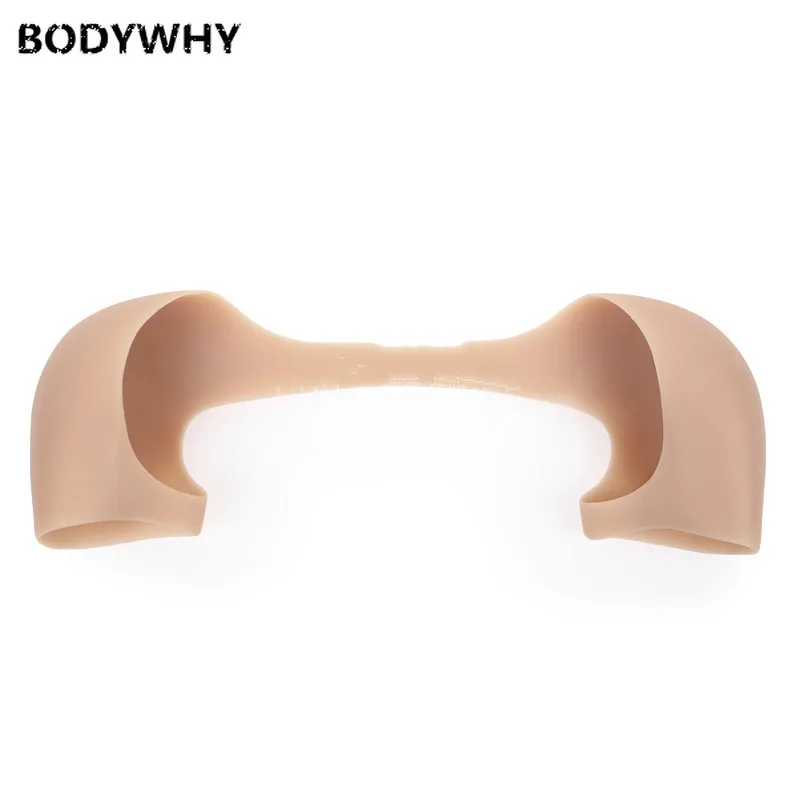 Shoulder Pad Strong Men's Muscle Shoulder Widened Thin Second Variant Male Silicone Muscle Removable Pad Suit Thickened