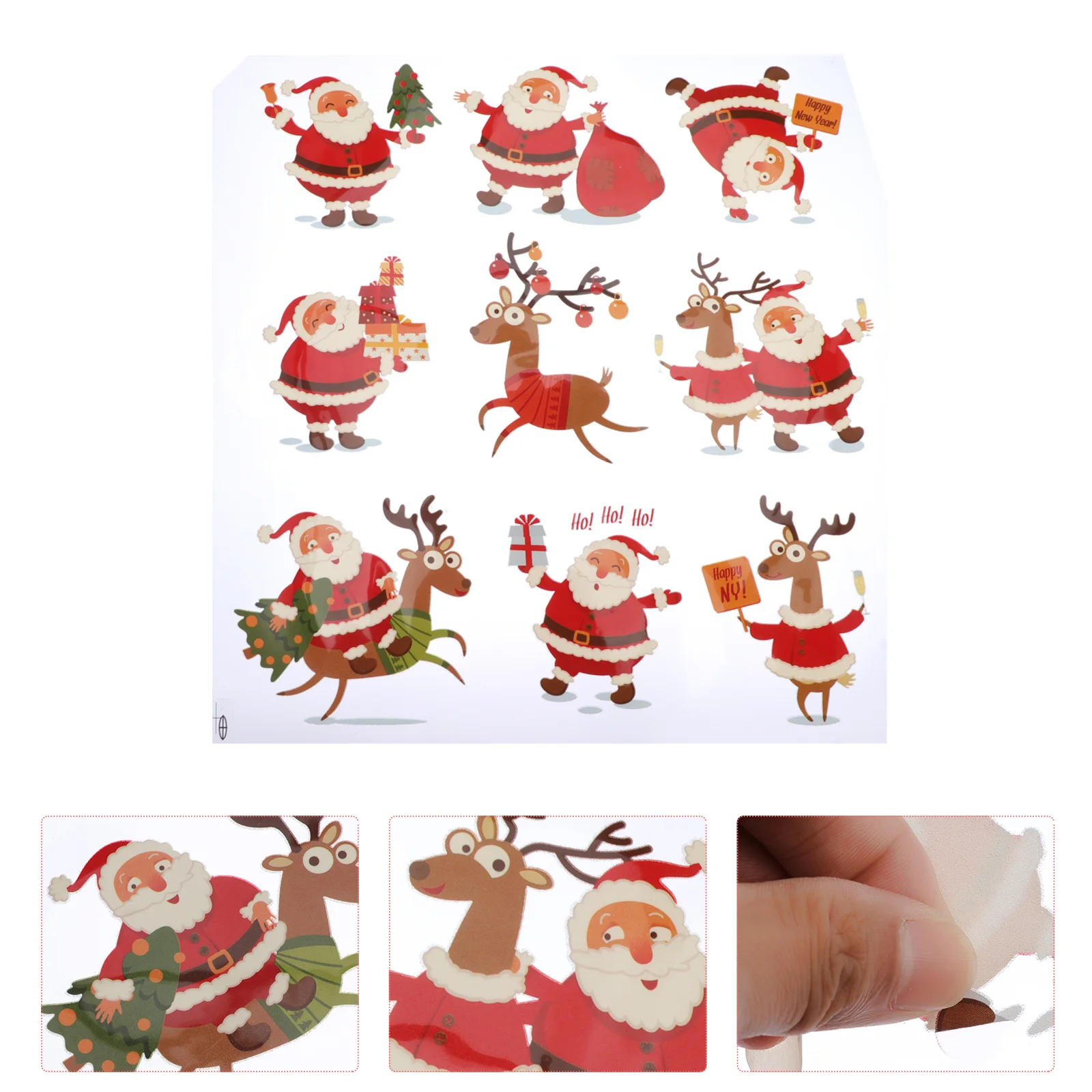 

Christmasiron Clothespatch Appliques Decals Sticker Sew Transfers Clothing Transfer Heat Stickers Decaldecorsanta Cute Vintage