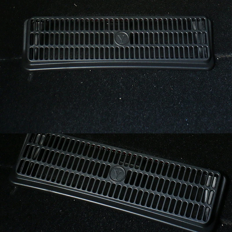 

Car seat under air outlet clog-proof interior Model Y air outlet cover interior modification accessories For tesla Model 3