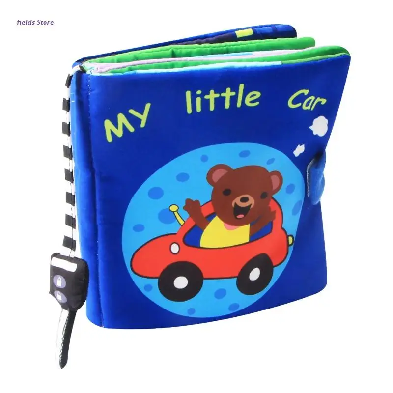 

Baby Fabric Book Sensory Enlightenment Book Preschool Learning Activity Toys