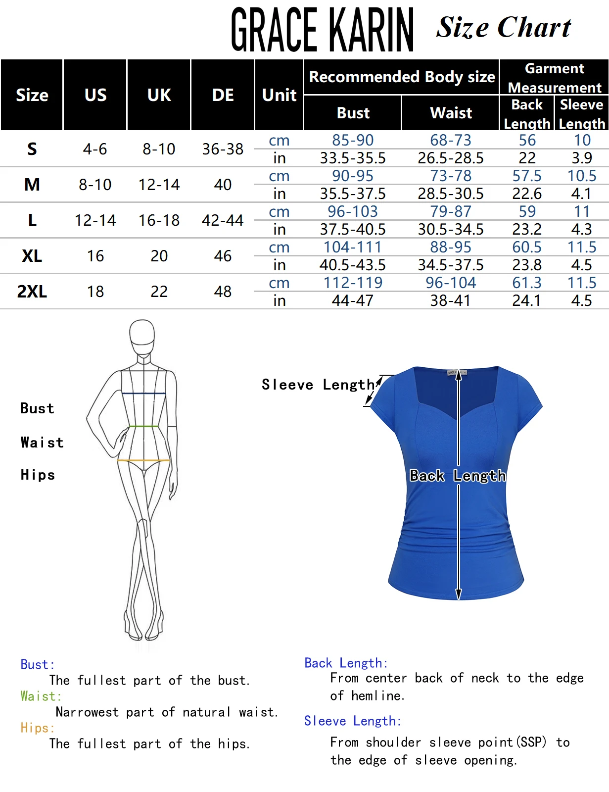 Блузка женская однотонная с рюшами и V-образным вырезом