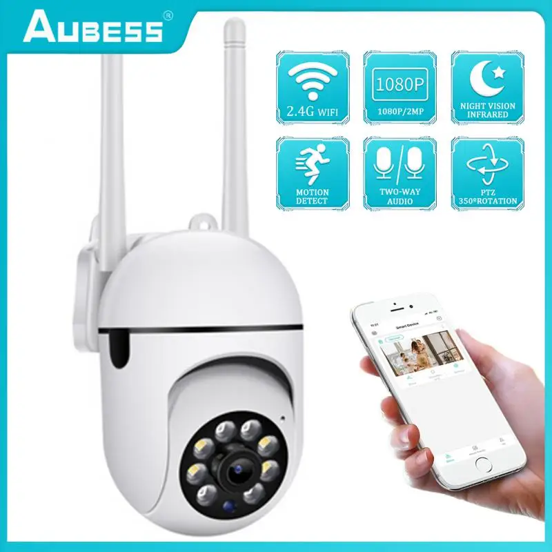 

1080P Wifi Security IP Camera Night Vision Motion Detect CCTV Surveillance Cam Auto Tracking P2P Audio Wireless Baby Pet Monitor