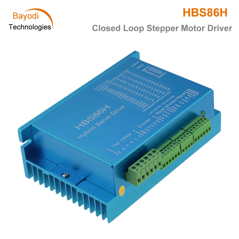 Гибридный сервопривод HBS86H 86 с замкнутым контуром Драйвер шагового двигателя RS232