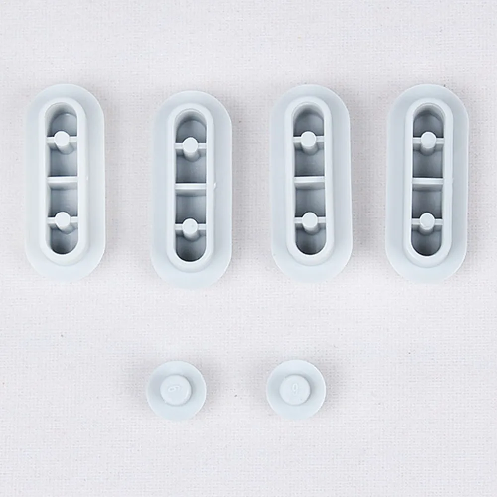 

6PCS TPE Antislip Gasket Toilet Seat Bumper Increase Toilet Seat Cushion Pads Bathroom Toilet Seat Lifter Kits Buffering Protect