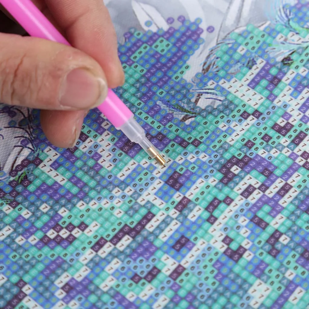 Rhinestone Embroidery Tiger Butterfly Handmade Diamond Painting 5D DIY Crystal Animal Cross Stitch Resin Picture Home Decoration | Дом и сад