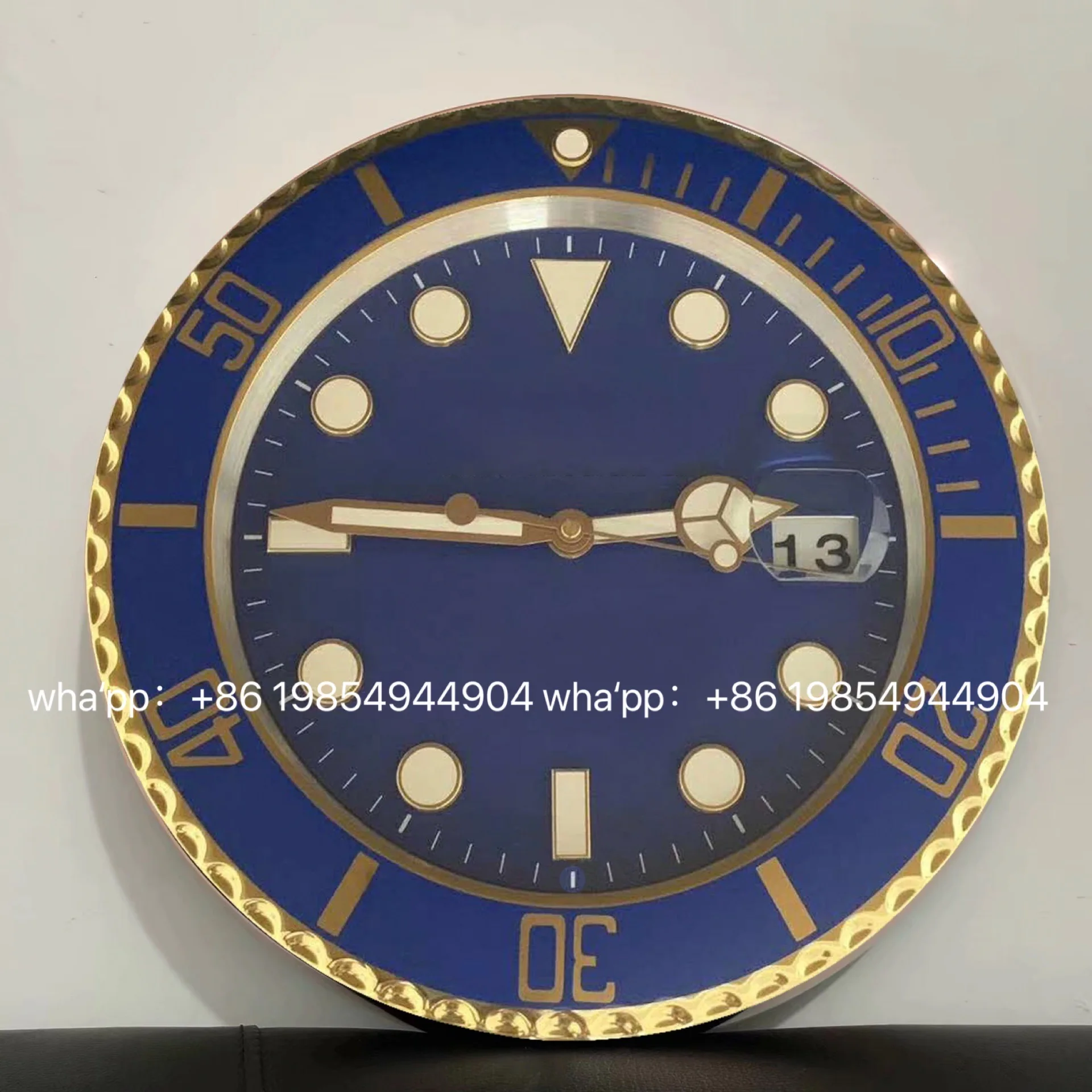 Роскошные дизайнерские настенные часы металлические большие дешевые из