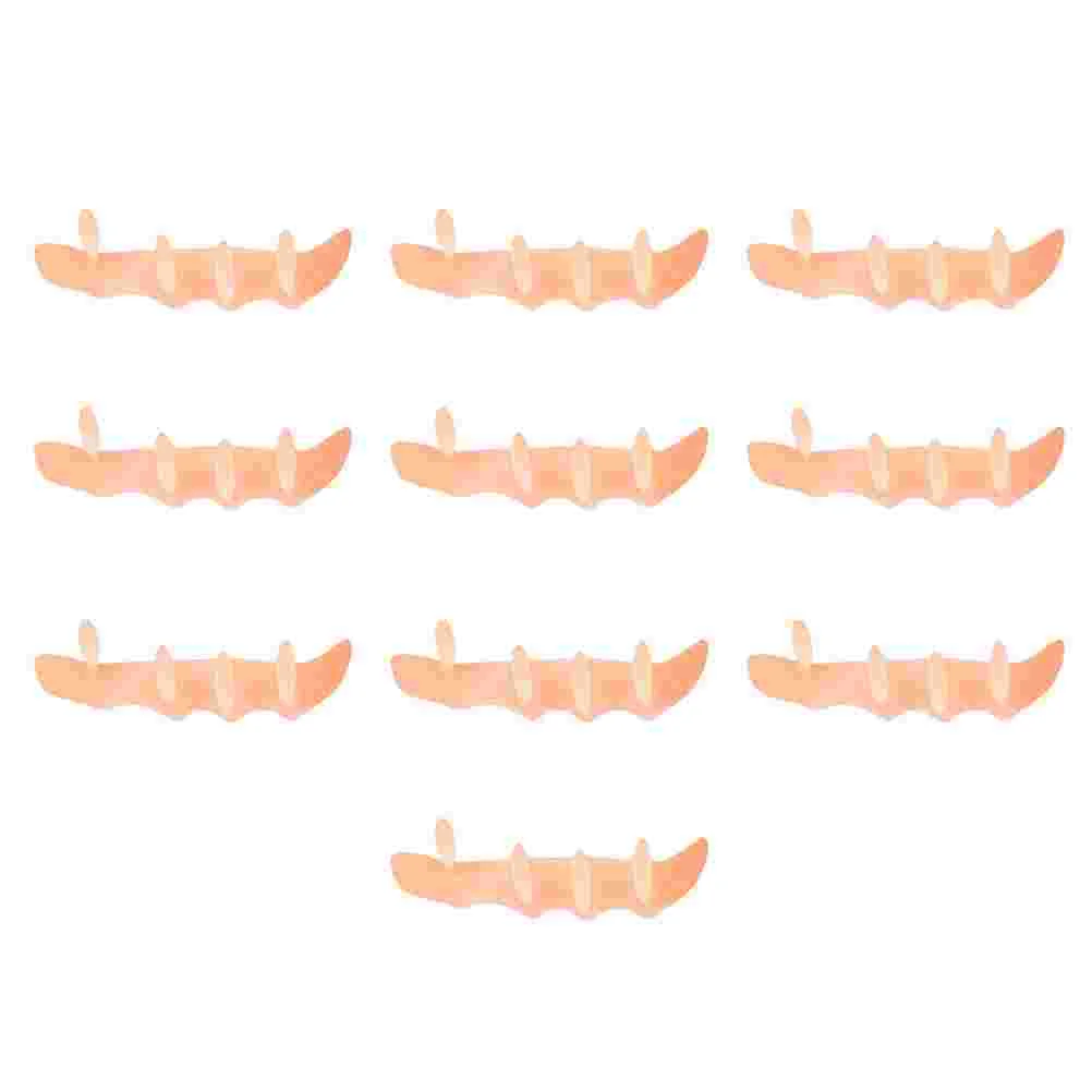 

10 Pcs Five Finger Correction Splints Rubbing Relieve Toe Spacer Out Shape Bunions Toe Separator Hammer Toe Separator