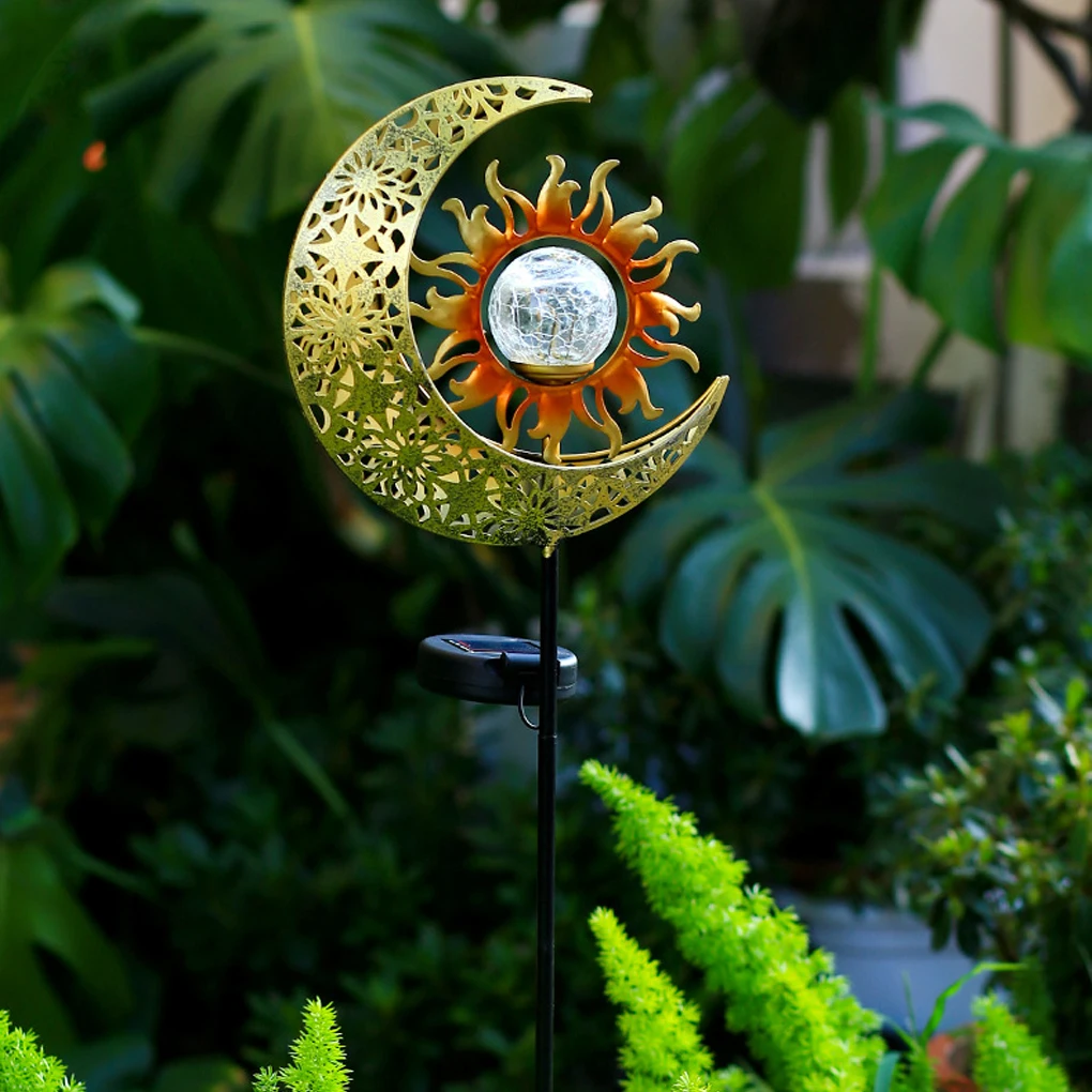 

Солнечная лампа для сада, водонепроницаемая стильная лампа для земли