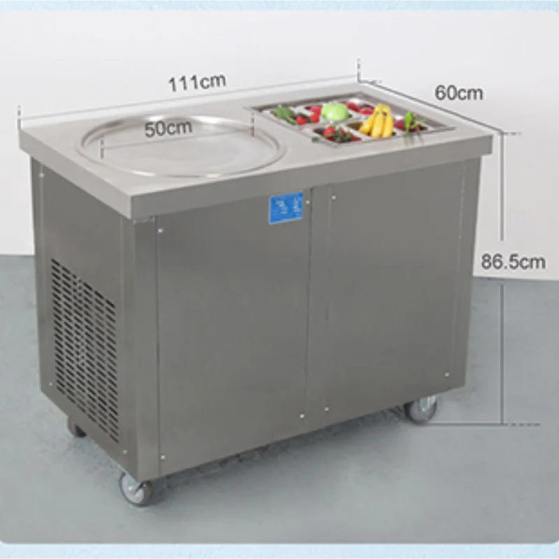 Автоматическая одинарная Круглая Плоская сковорода мгновенное производство