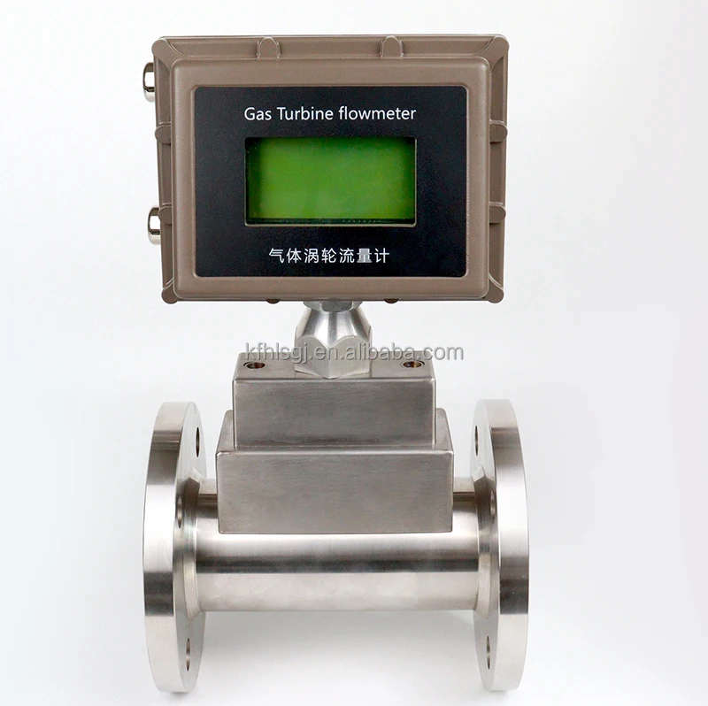 

RS485 Hart Argon Gas SS Turbine Flowmeter Natural Gas Digital Flow Meter