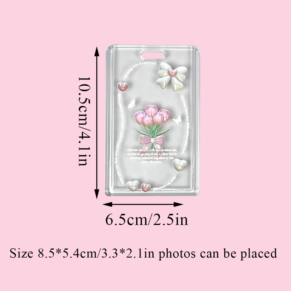 Новый прозрачный брелок-бабочка