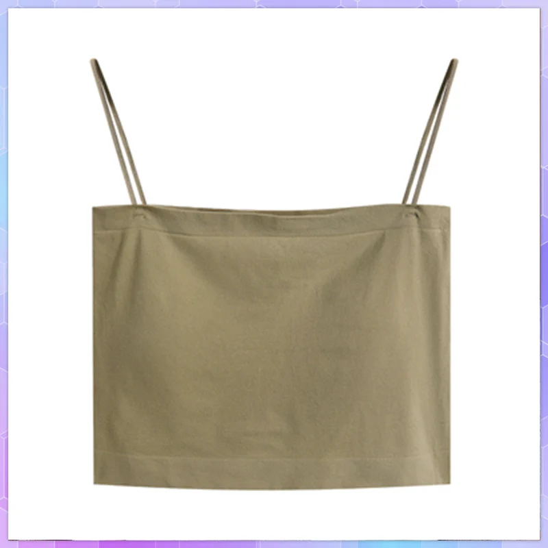 Бюстгальтер женский бесшовный без бретелек пикантный укороченный топ с чашками