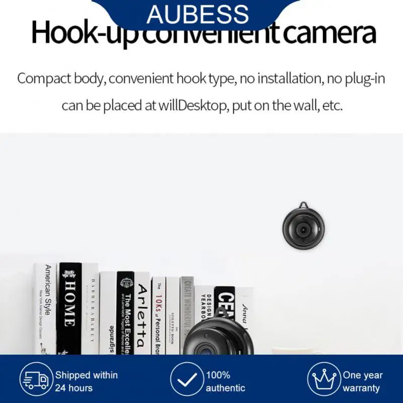 

Jxlcam Two-way Intercom Surveillance Camera Motion Detection Cam Mini Cctv Camera Night Security 1080p Easy To Install