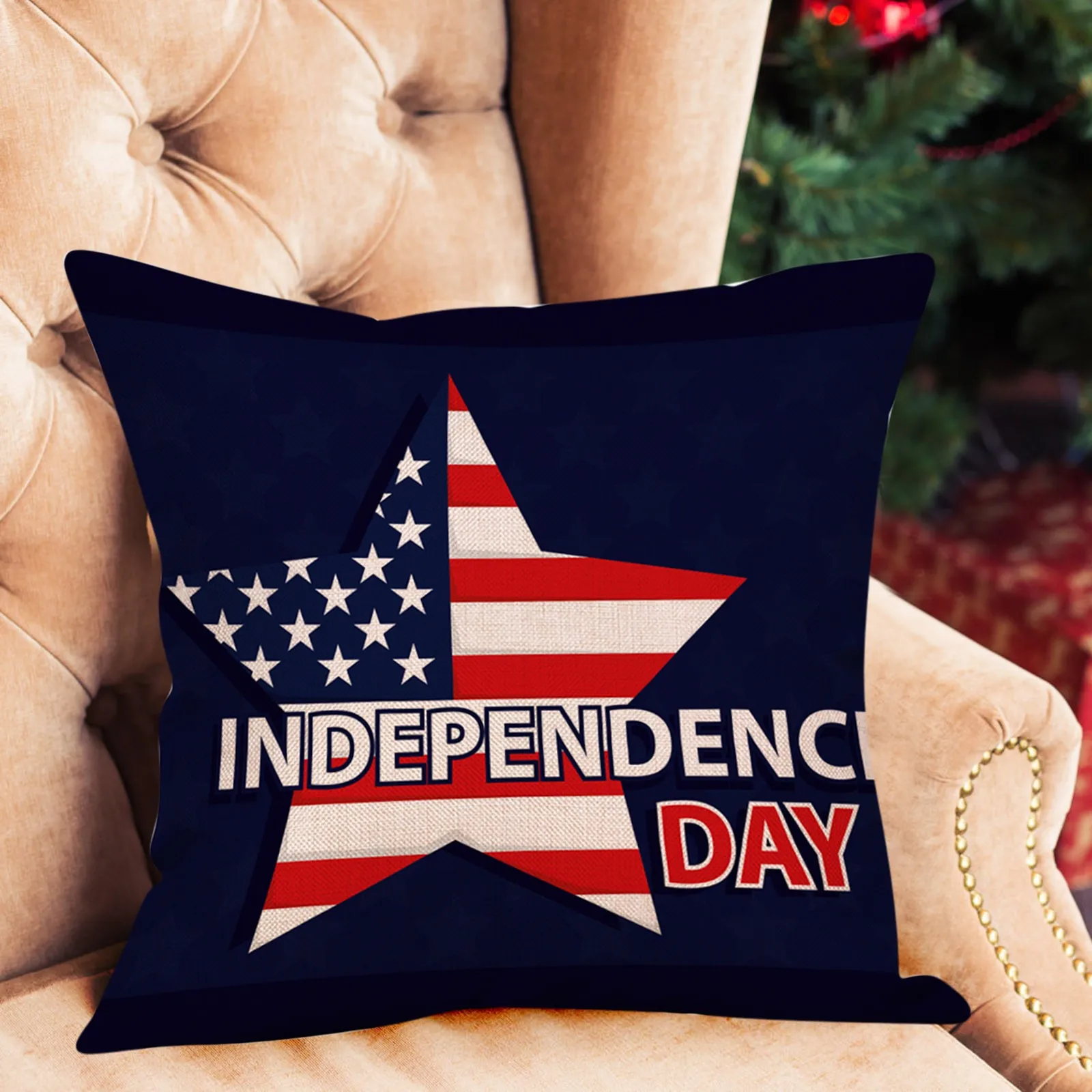 

July 4 Decorative Pillowcase Independence Day Memorial Day Set Sheets And Pillow Cases Set Fall Pillow Covers 18x18 Outdoor