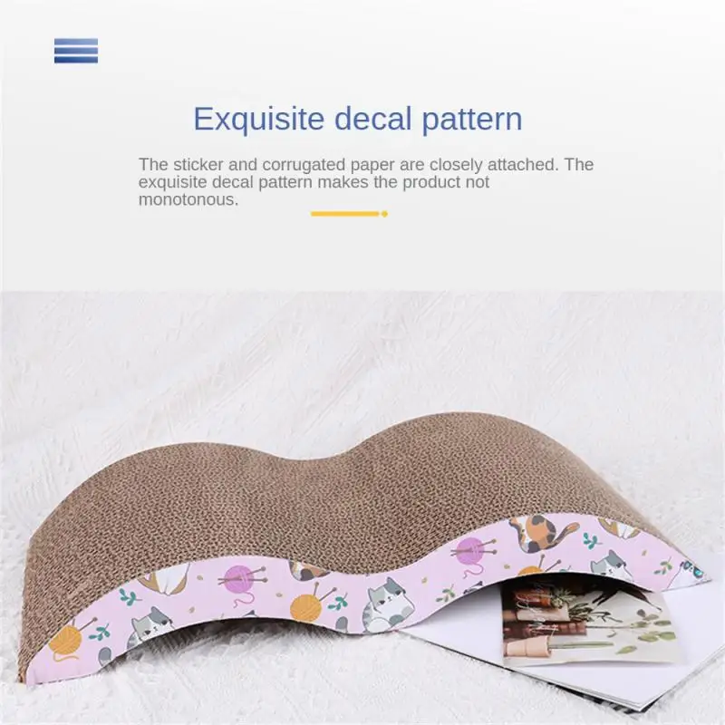 

Environmentally Friendly Paper Corrugated Paper Claw Grinder Wear-resistant Anti-scratch Pet Cat Accessories Kitten Cat