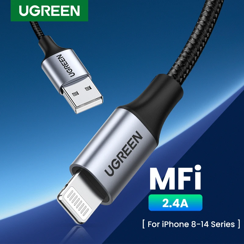 Rj45 MFi USB yıldırım kablosu iPhone 14 için 13 12 Pro Max 2.4A hızlı şarj USB veri kablosu iPad hava telefon şarj kablosu