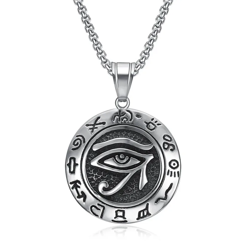 

Marvel Movie Moon Knight Character Marc Spector Cosplay Metal pendant Halloween Party Costume Props Collection The Eye of Horus