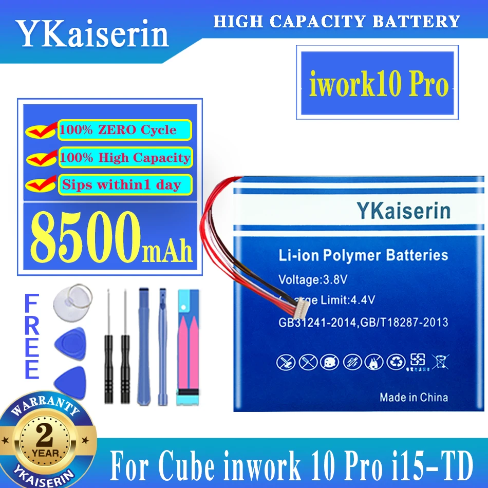 

YKaiserin Top Brand New 8500mah Tablet Battery for ALLDOCUBE Cube Iwork10 Pro 5line Iwork 10 Pro /iwork10 Pro 3line Tablet PC