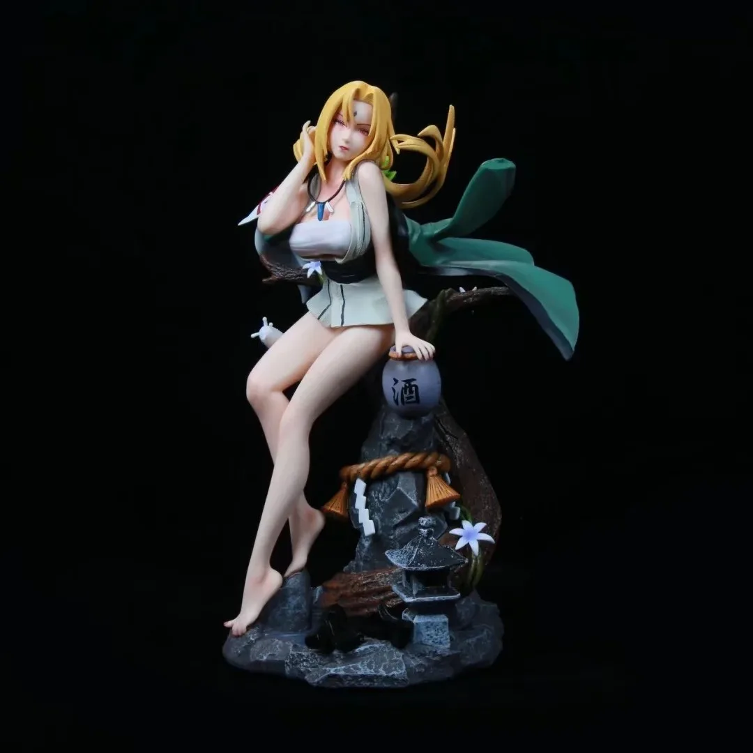 32 см Наруто 5-го поколения Хокаге Тысяча Рук Цунаде GK Аниме Сцена Статуя Модель