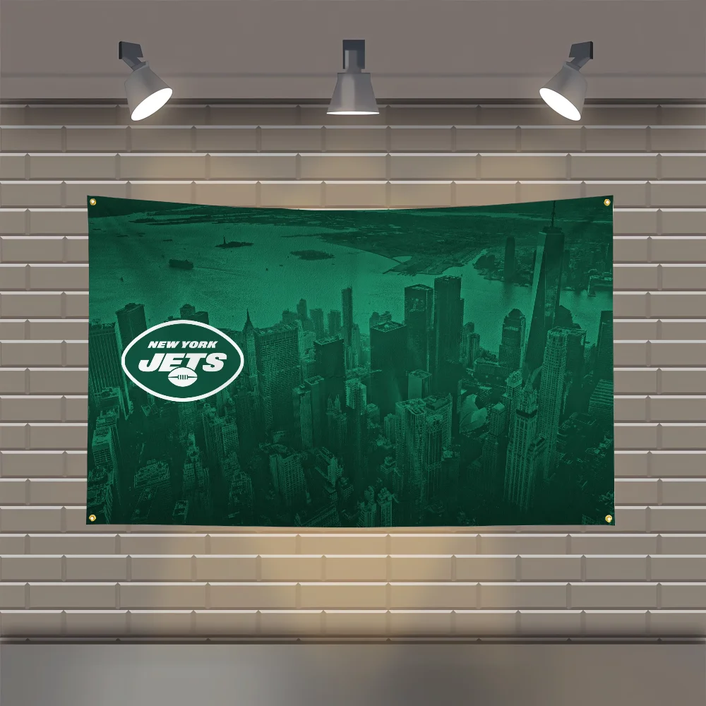 Декоративный Подвесной Полиэстеровый Баннер С Флагом Нью-Йорка Для Украшения