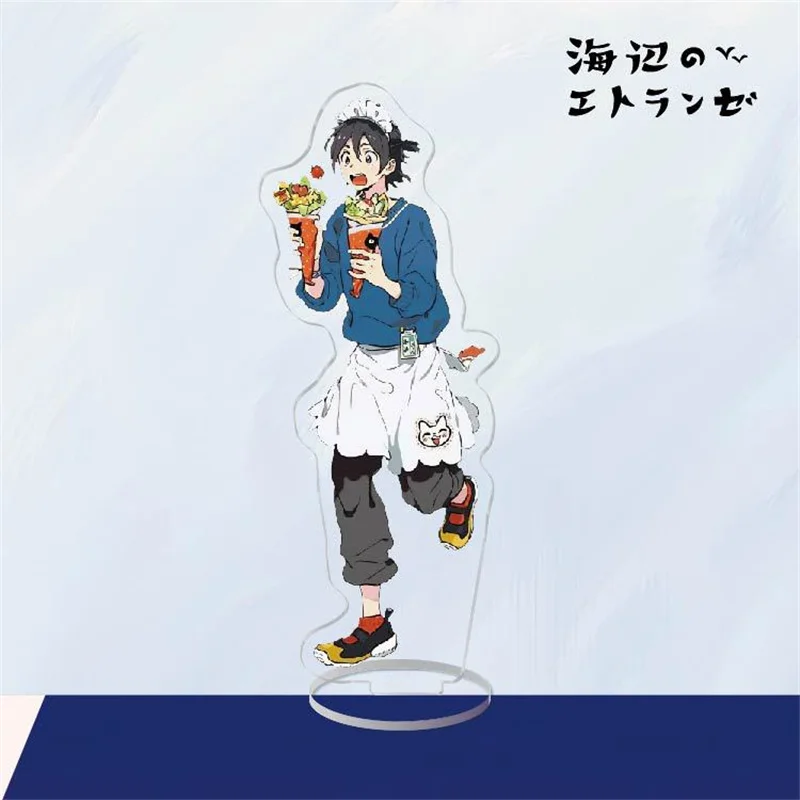 Anime Movie Seaside Umibe No Etranger Theme Stand Model Plate Chibana Mio Hashimoto Shun Cartoon Acrylic Board Display Ornament |