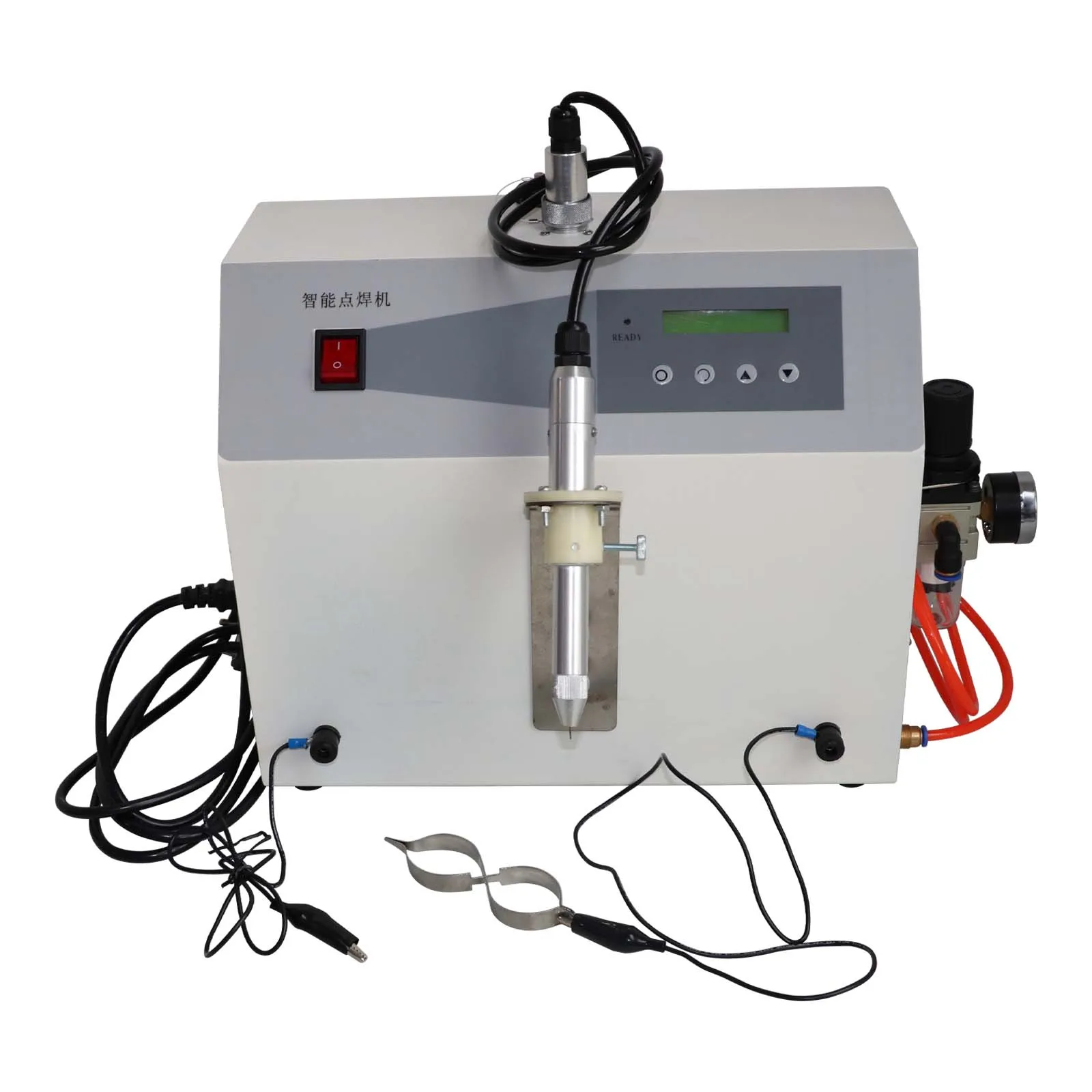 150A Jewelry Spot Welding Machine High-Power Gold Silver Necklace Ring Dental Touch  Welding With Mirror Argon Welding Machine