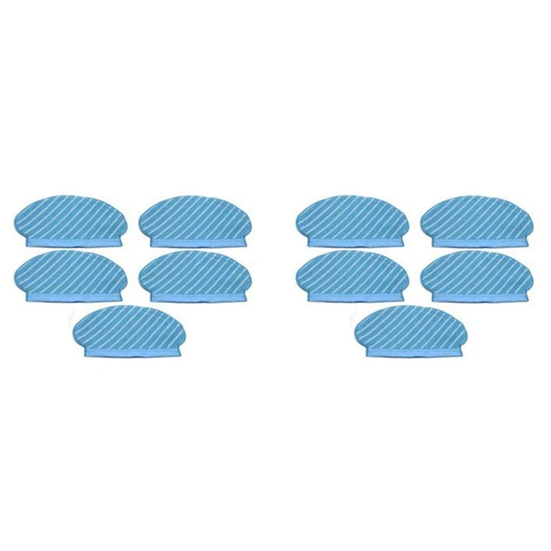 

New 10Pcs For Ecovacs Deebot Ozmo 920/950 Vacuum Cleaner Parts For Ecovacs Deebot Ozmo 920/950 Replacement Mop Cloth Pad