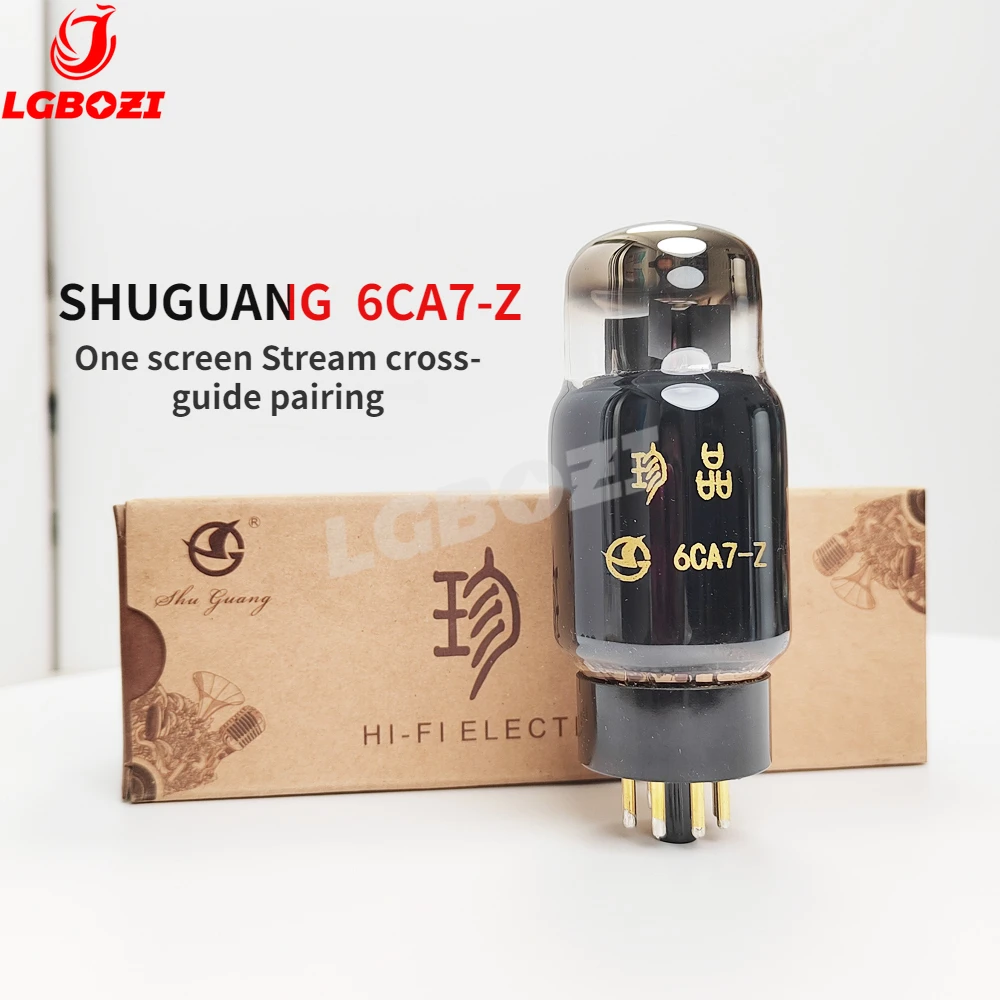 SHUGUANG 6CA7-Z Обновление лампы вакуумной EL34 KT77 6L6GC 6P3P EL34B 5881 соответствующий усилитель