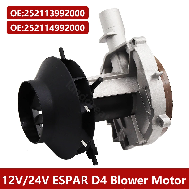 

24V/12V Caravan Boat Yacht Diesel Heater Blower Fan Motors 252114992000 /252113992000 For Eberspacher Airtronic D4 Heaters