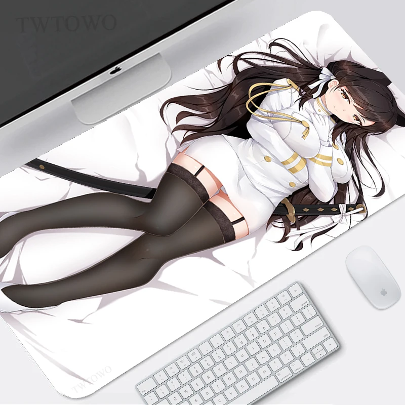 

Sexy Anime Girl Mouse Pad Gamer XL Computer Home Large Mousepad XXL keyboard pad Carpet Anti Slip Soft Office Computer Mouse Mat