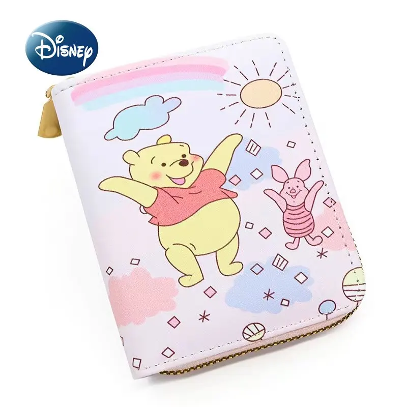 Новый Кошелек Disney с изображением Винни-Пуха женский кошелек мультипликационным