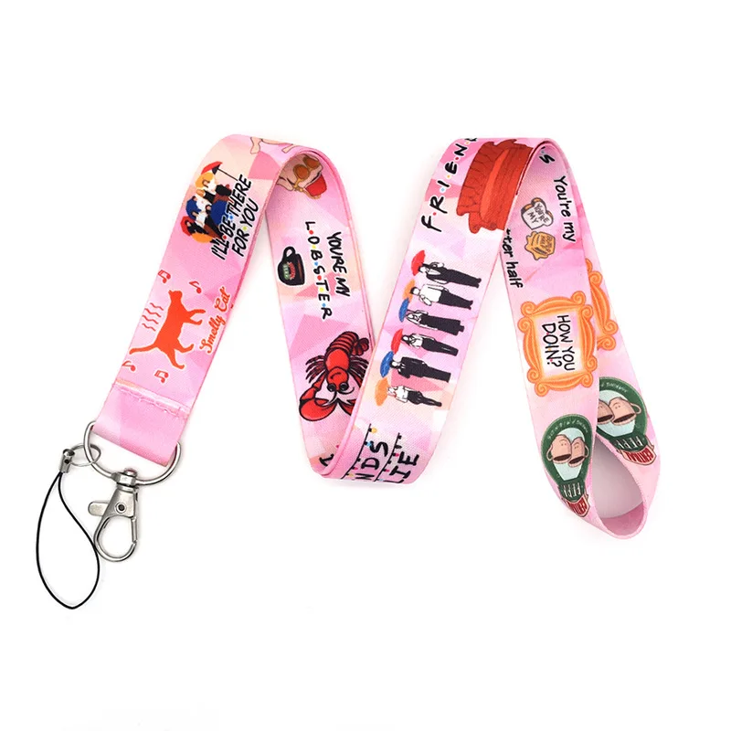 Брелок для ключей с рамкой ТВ Friends Hugsy брелок со шнурком и подвеской в виде ленты