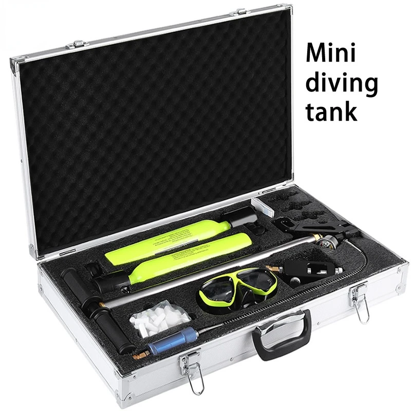 

Mini Scuba Total Freedom Breath Underwater Diving Swimming for 5 to 10 minutes Cylinder Air Tank Equipment