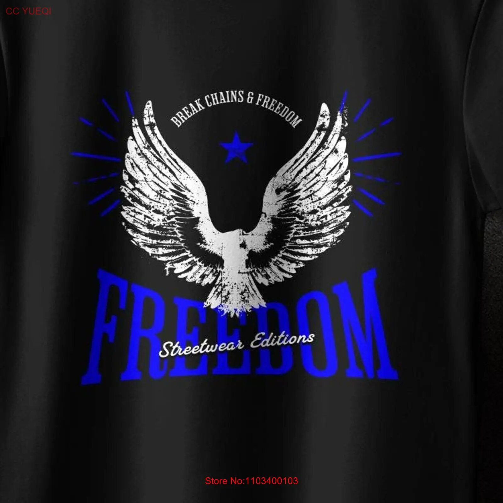 Футболка с принтом орла и цепей на перерыв футболка для улицы