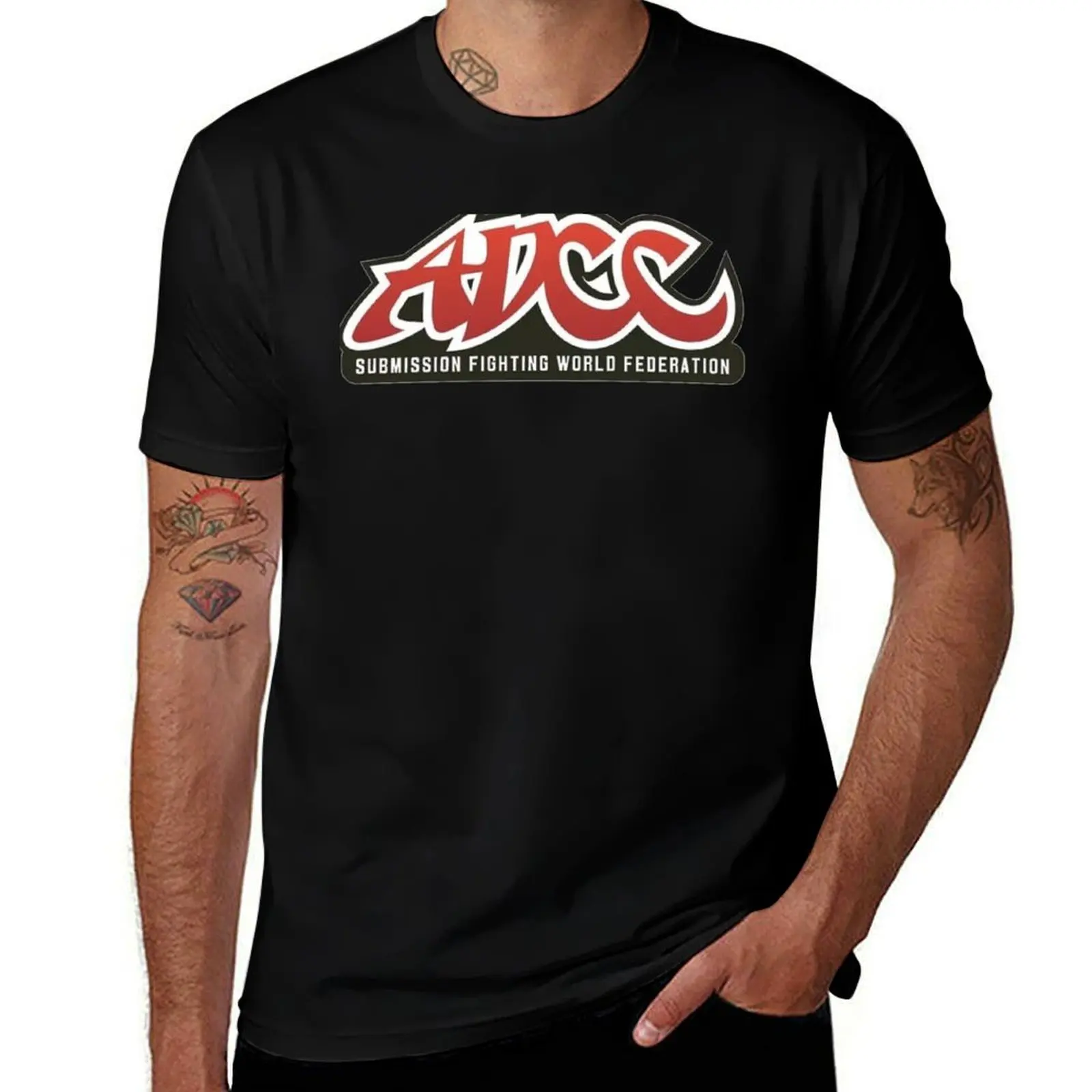 Фото Футболка ADCC Submission Fighting World Federation с оригинальным графическим принтом №1