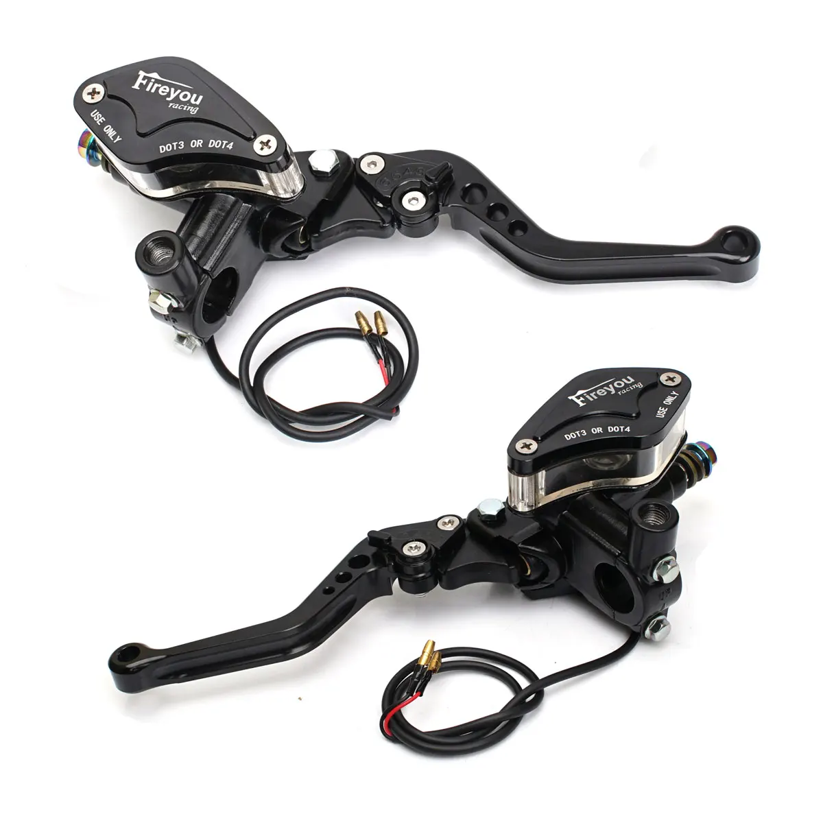 

7/8" Motorcycle Brake Pump lever Handle Hydraulic Clutch Master Cylinder Racing Accessories Universal For HONDA Yamaha Kawasaki