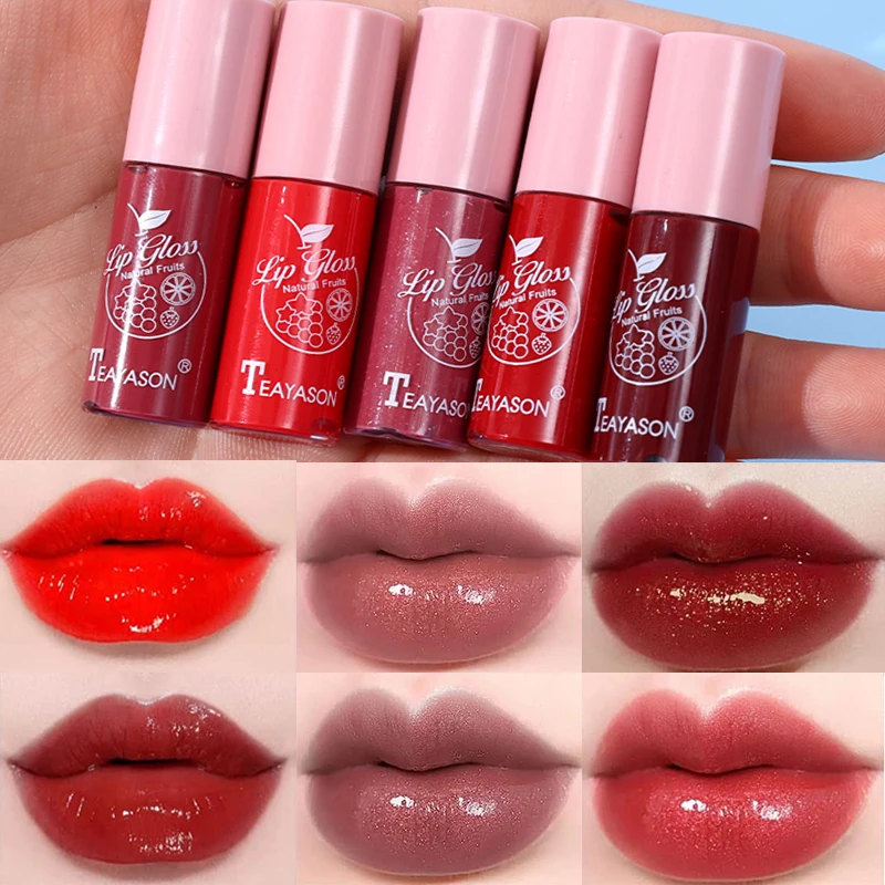 

Mirror Glitter Lip Glaze 10 Colors Lasting Moisturizing Non-Stick Cup Liquid Lipstick Makeup for Women Girls Lip Gloss Cosmetics