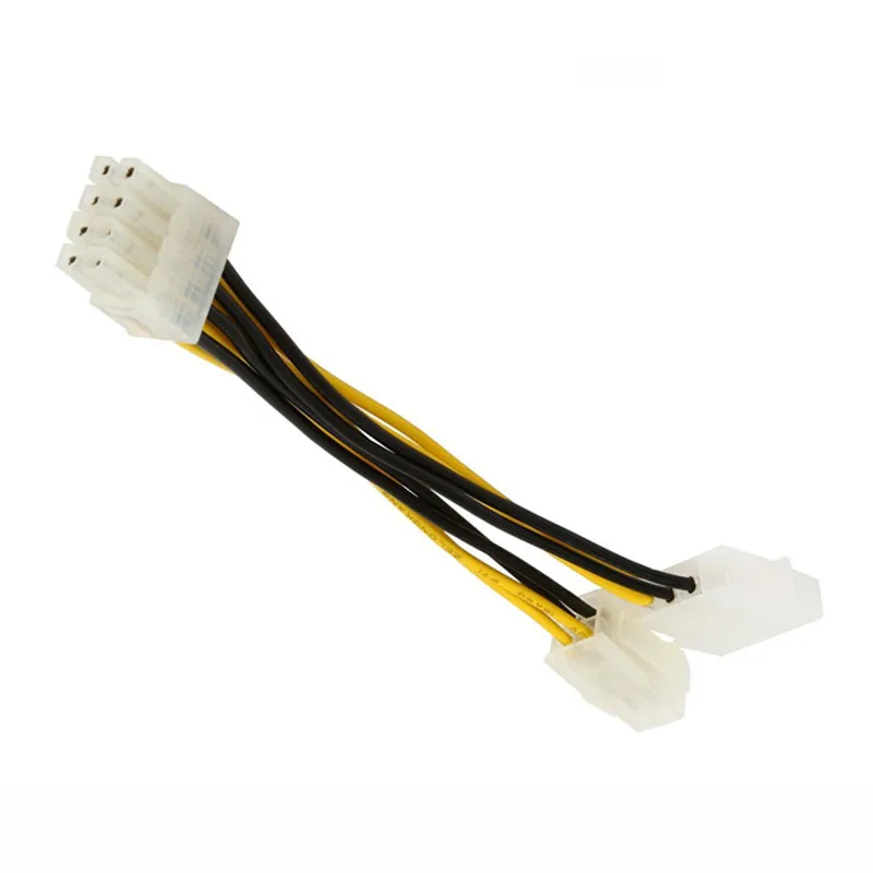 6-дюймовый ATX 12 В P4 4-контактный кабель адаптера Molex LP4 в EPS 8-контактный для