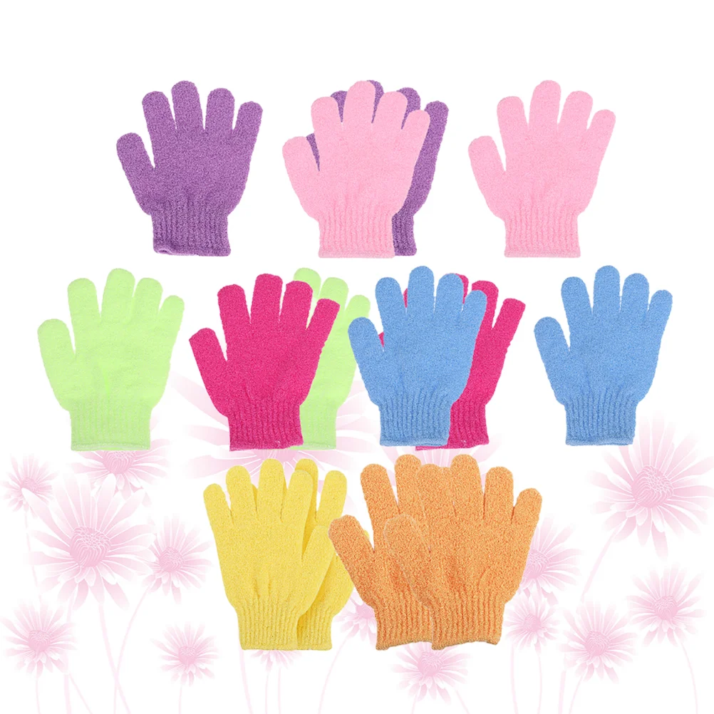 

14pcs Exfoliating Bath Shower Spa Body Scrubs Dead Skin Cell Remover for Kids Childrens Bath Mitt