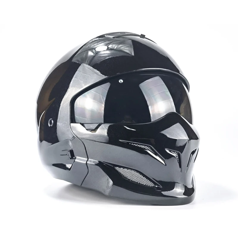 Retro Motorcycle Helmet Dot Approve Capacete Full Face Locomotive Half Helmet Latest Modular Casco Scorpion Helm Casque Abs enlarge