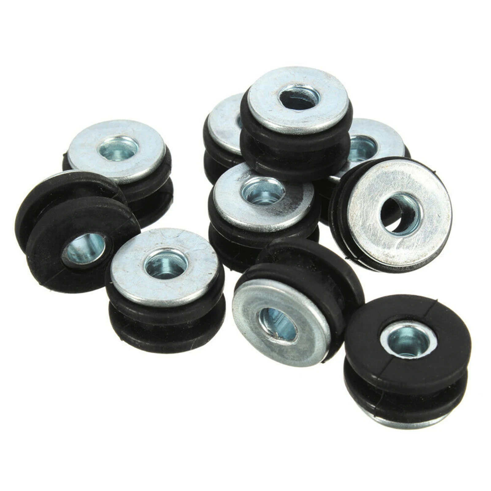 

10x Motorcycle Rubber Grommets Bolts For Honda For Y.amaha For Suzuki For Fairing Rubber Grommets Kit Washer Assortment