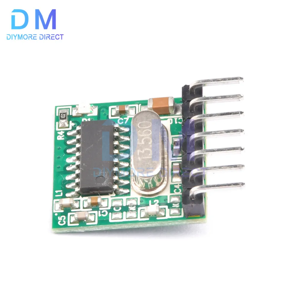 Беспроводной широкодиапазонный передатчик кодирования напряжения 433 МГц