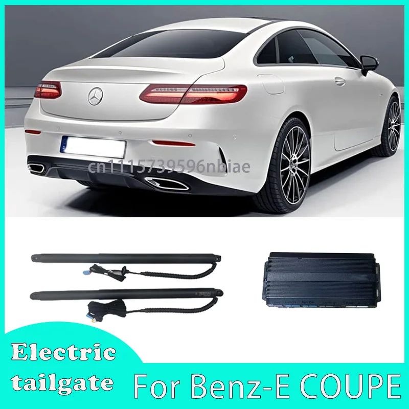 Фото Электропривод багажника для Mercedes-Benz E COUPE 2017+ с функцией автоматического закрытия и датчиком открывания ногой №1