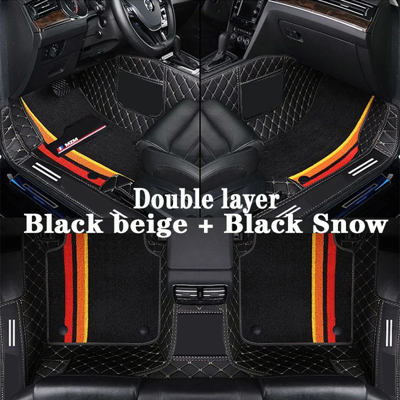 Кожаные автомобильные коврики для Toyota Corolla E210 2019-2023, негибридные напольные коврики, ковры, коврики, накладки, детали интерьера, аксессуары